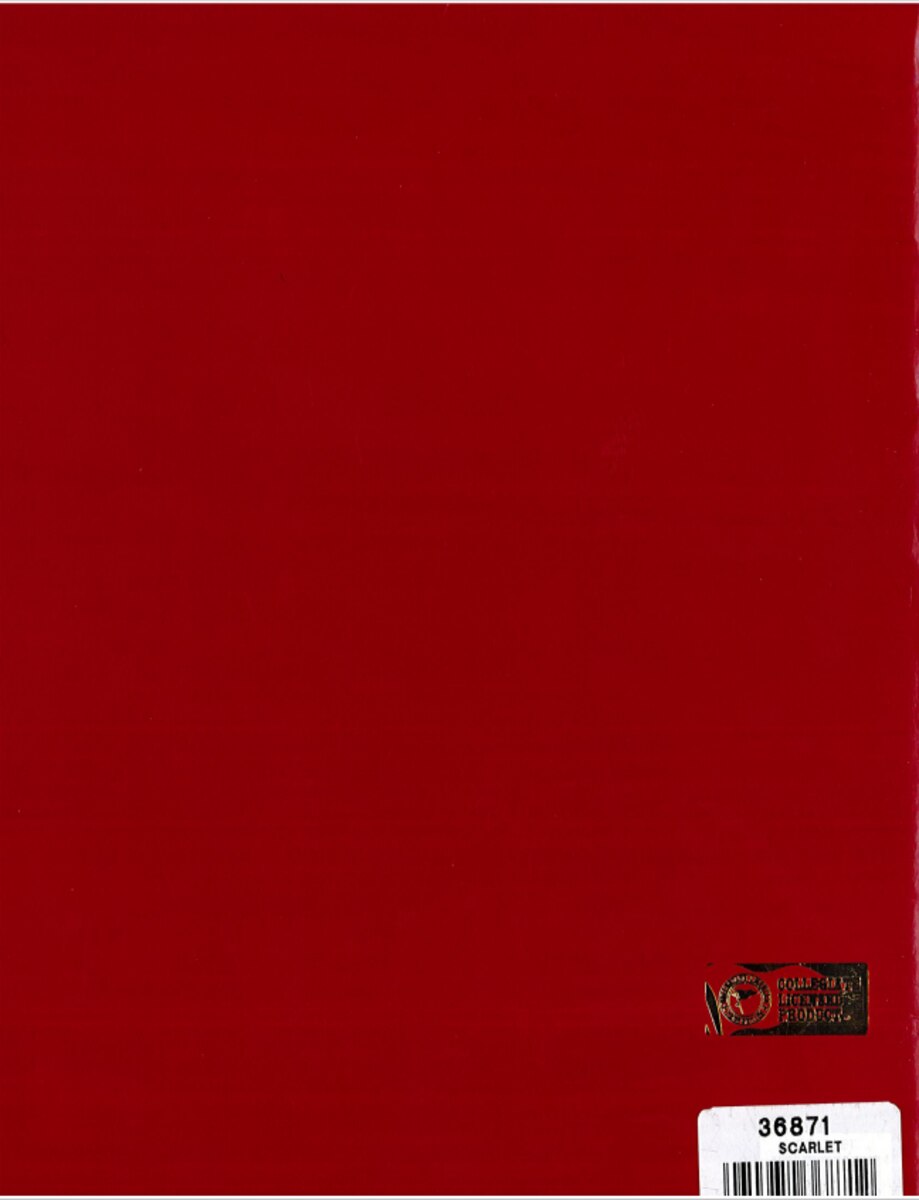 Iowa State Standard Red Glossy Folder